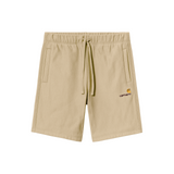 Carhartt WIP American Script Sweat Shorts - Rattan