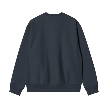 Carhartt WIP American Script Sweatshirt - Deep Night