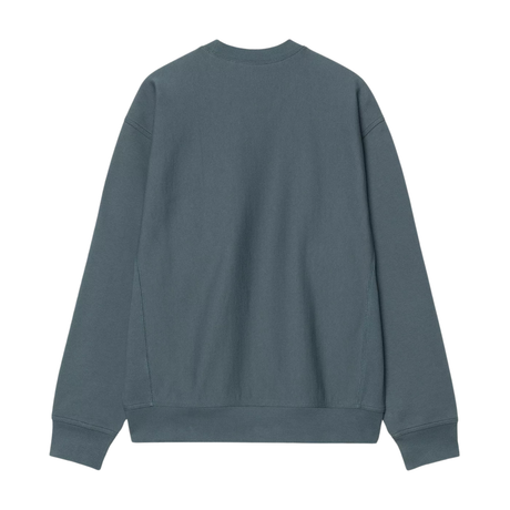 Carhartt WIP American Script Sweatshirt - Office Blue