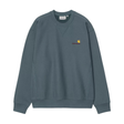 Carhartt WIP American Script Sweatshirt - Office Blue