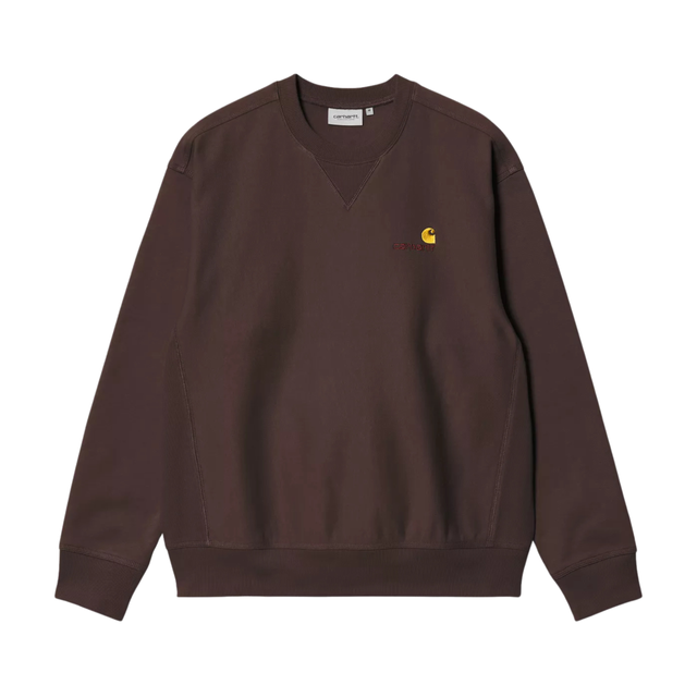 Carhartt WIP American Script Sweatshirt - Palisander