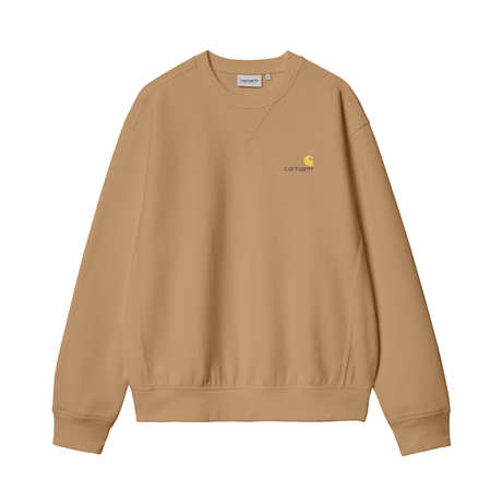 Carhartt WIP American Script Sweatshirt - Peanut