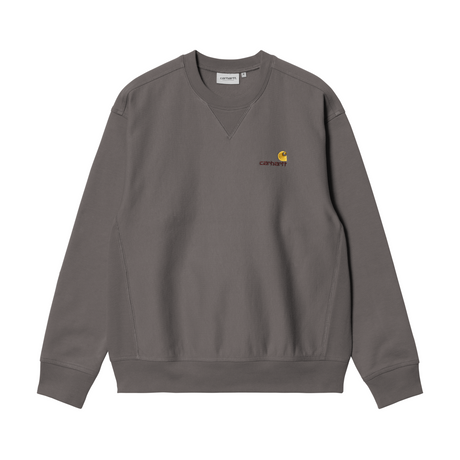 Carhartt WIP American Script Sweatshirt - Porphyry