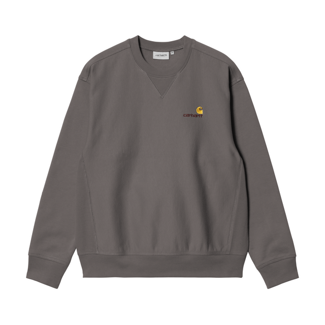 Carhartt WIP American Script Sweatshirt - Porphyry