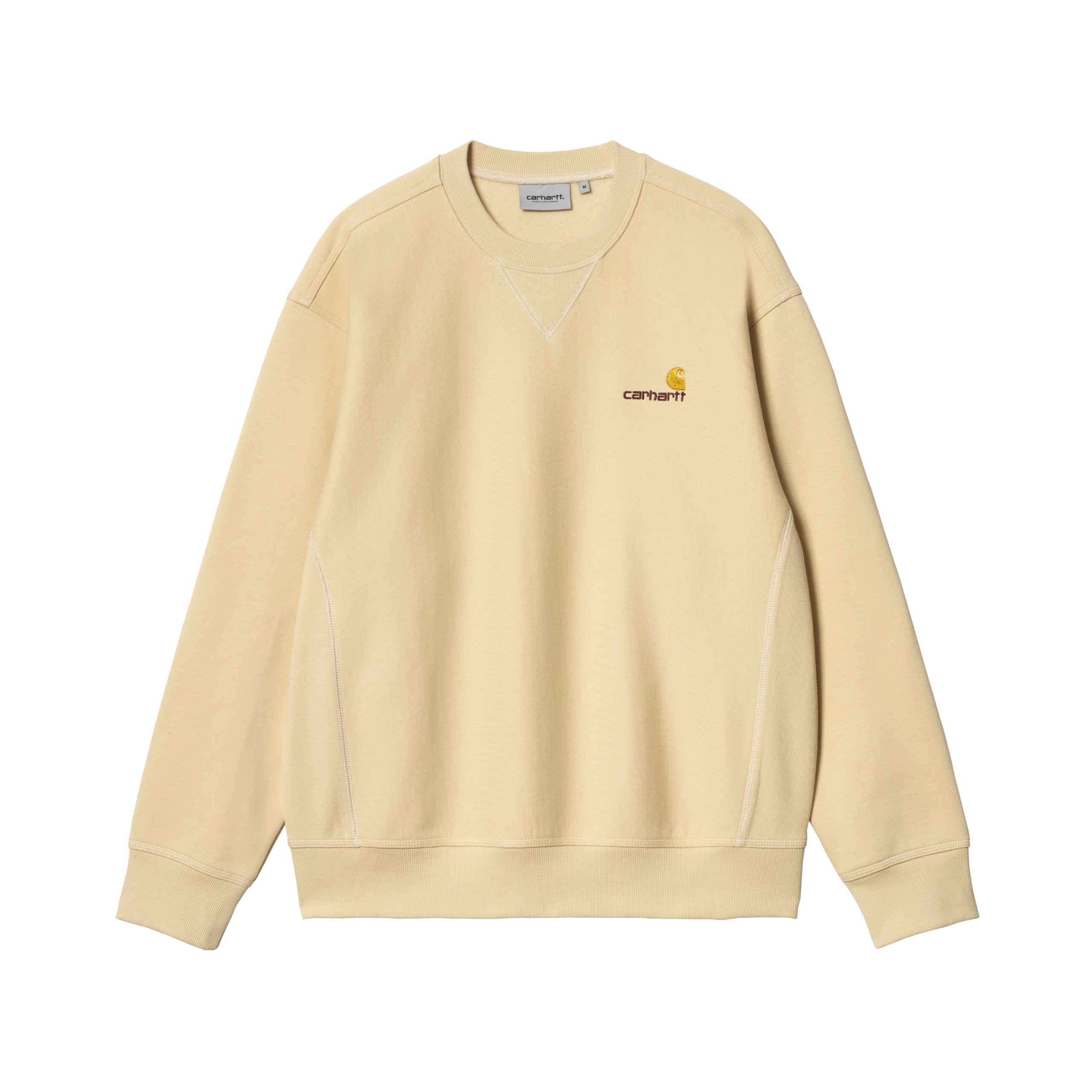 Carhartt WIP American Script Sweatshirt Rattan exclusive at