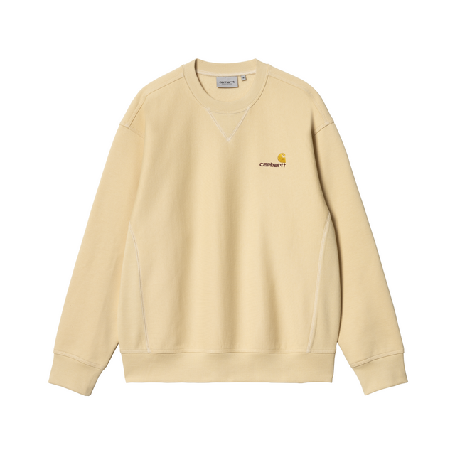 Carhartt WIP American Script Sweatshirt - Rattan