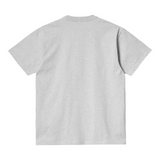 Carhartt WIP American Script T-Shirt - Ash Heather