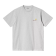 Carhartt WIP American Script T-Shirt - Ash Heather