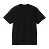 Carhartt WIP American Script T-Shirt - Black