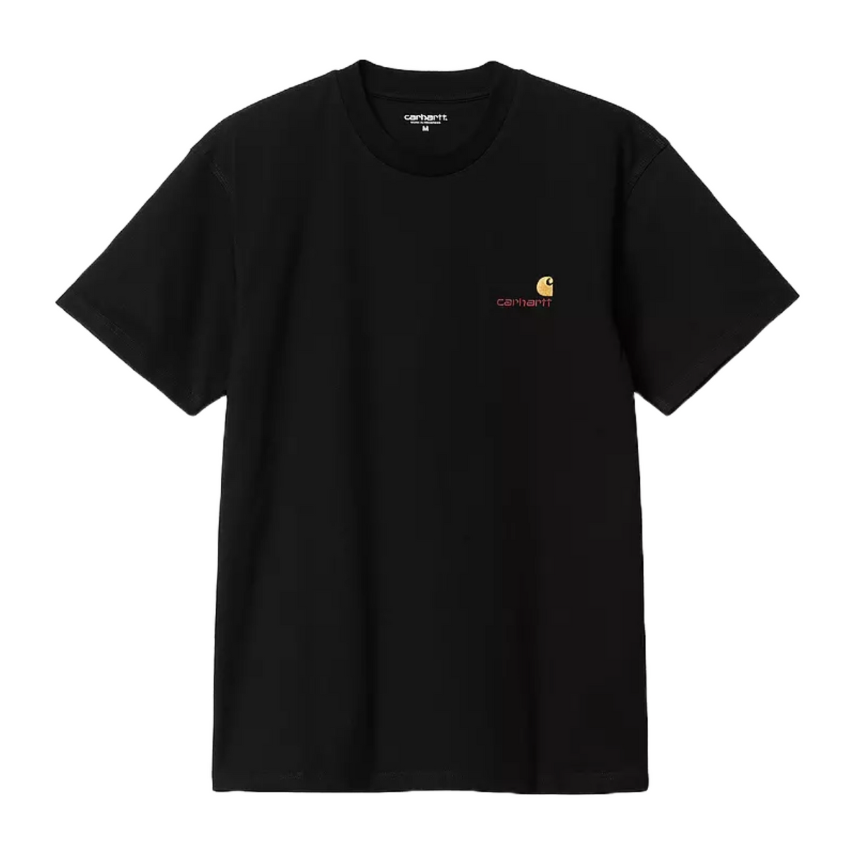 Carhartt WIP American Script T-Shirt - Black