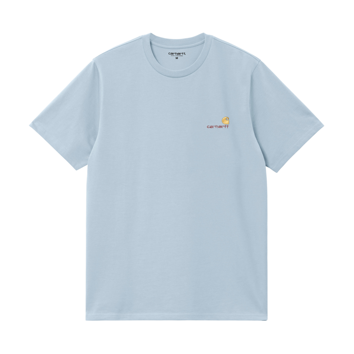 Carhartt WIP American Script T-Shirt - Frosted Blue