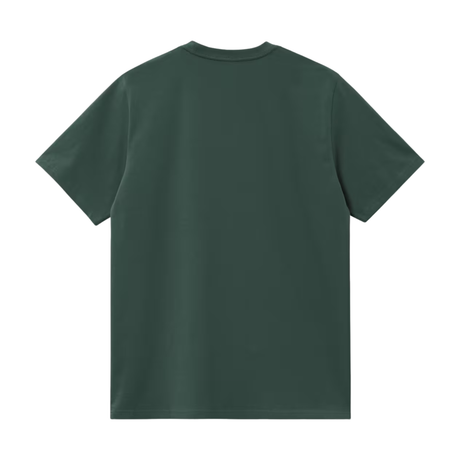 Carhartt WIP American Script T-Shirt - Kale Green