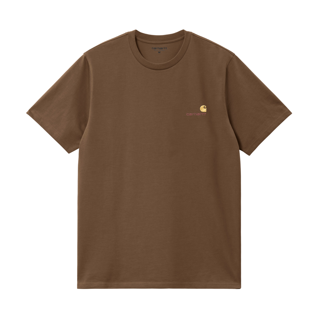 Carhartt WIP American Script T-Shirt - Lumber