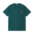 Carhartt WIP American Script T-Shirt - Malachite