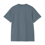 Carhartt WIP American Script T-Shirt - Office Blue