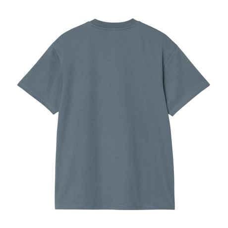 Carhartt WIP American Script T-Shirt - Office Blue