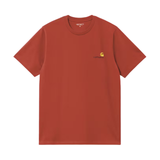 Carhartt WIP American Script T-Shirt - Oxide Red