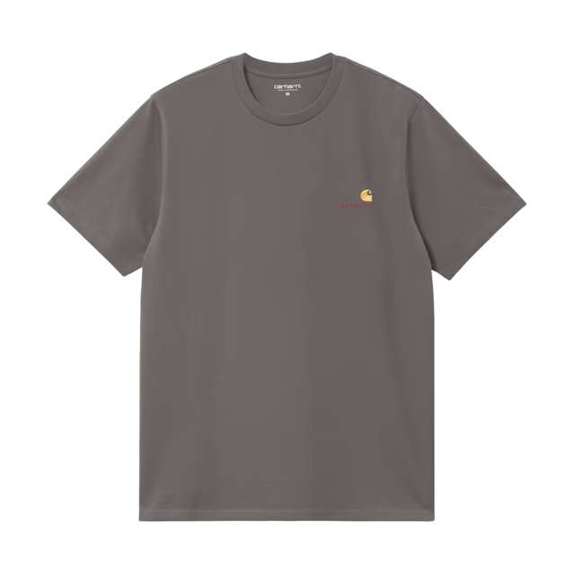 Carhartt WIP American Script T-Shirt - Porphyry