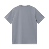 Carhartt WIP American Script T-Shirt - Shady Blue