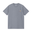 Carhartt WIP American Script T-Shirt - Shady Blue