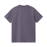 Carhartt WIP American Script T-Shirt - Shady Purple
