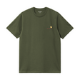 Carhartt WIP American Script T-Shirt - Tarragon