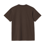 Carhartt WIP American Script T-Shirt - Tobacco