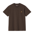 Carhartt WIP American Script T-Shirt - Tobacco