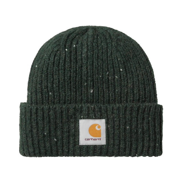 Carhartt WIP Anglistic Beanie - Speckled Dark Scarab