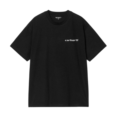Carhartt WIP Archive Script T-Shirt - Black