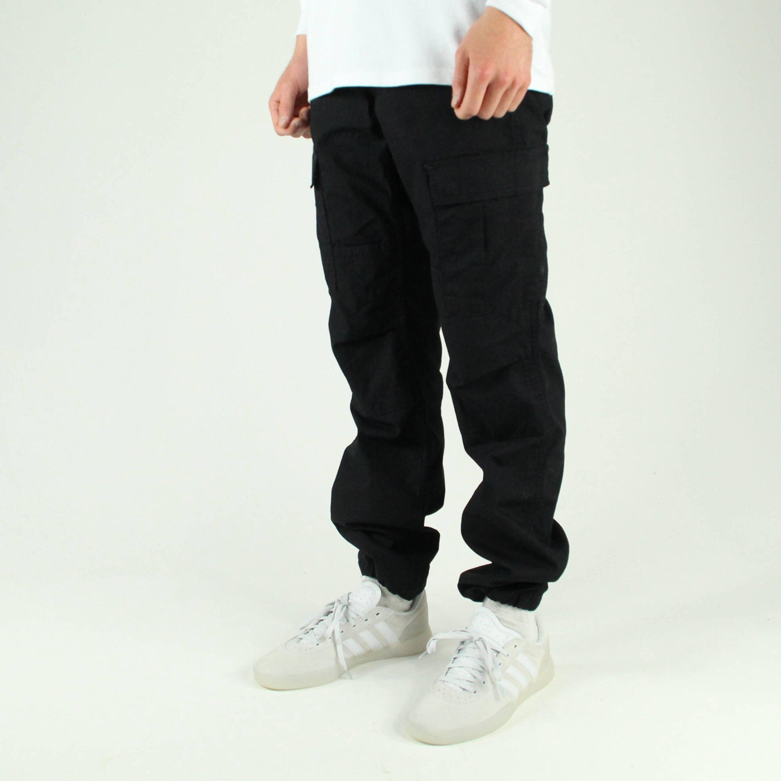 Carhartt WIP Aviation Pant Black exclusive at Remix Remix Casuals