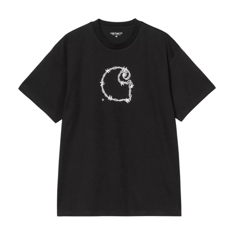 Carhartt WIP Barbwire C T-Shirt - Black