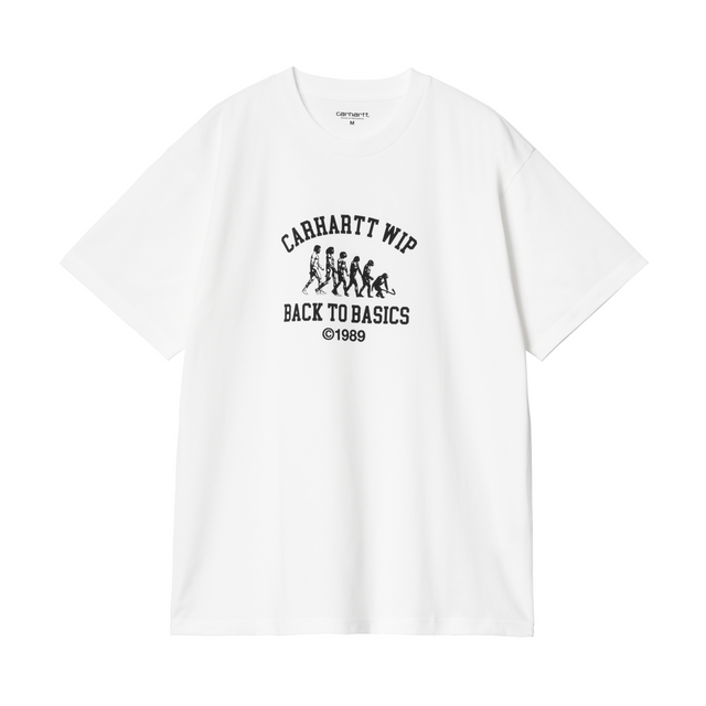 Carhartt WIP Basics T-Shirt - White / Black