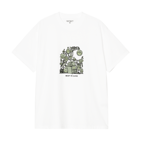 Carhartt WIP Beaker T-Shirt - White