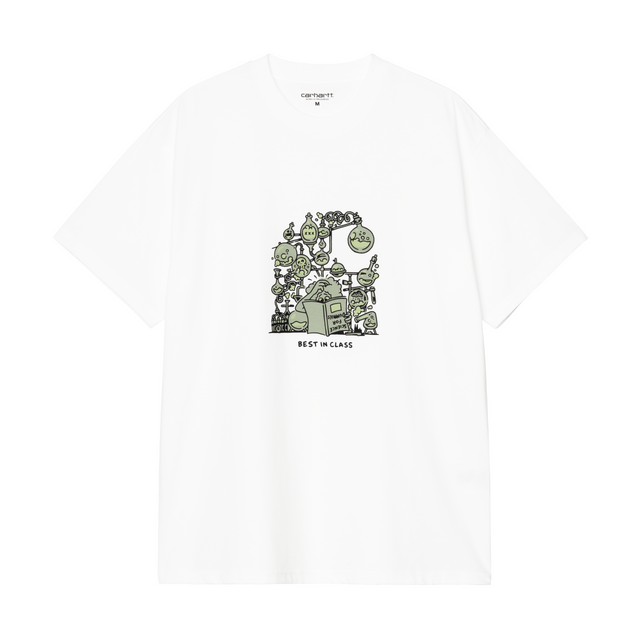 Carhartt WIP Beaker T-Shirt - White
