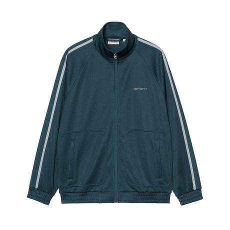 Carhartt WIP Bolar Sweat Jacket - Blue River / Mirror