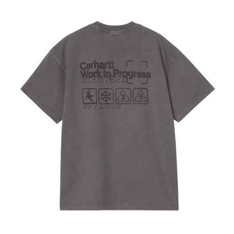 Carhartt WIP Boxed T-Shirt - Soot (garment dyed)