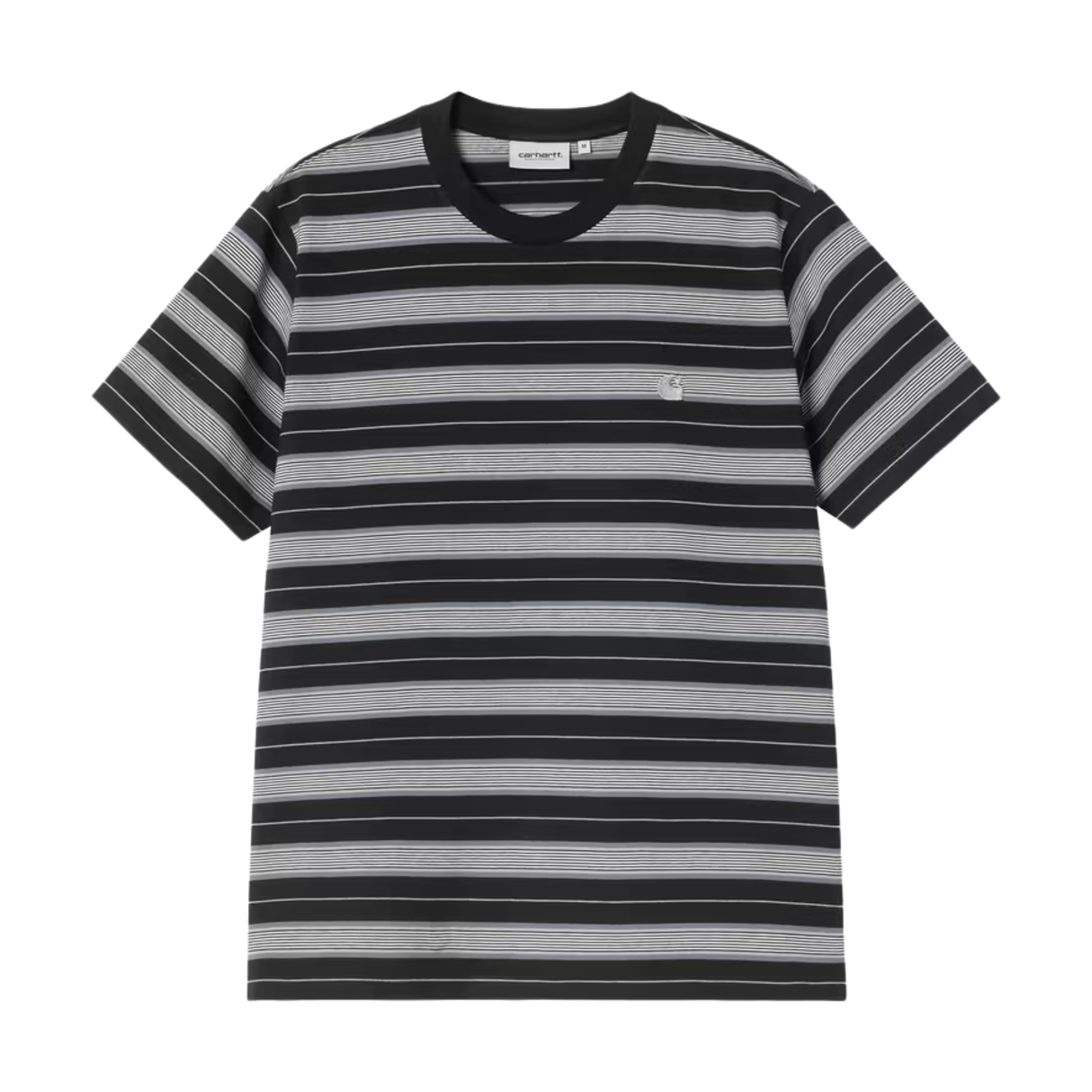 Carhartt WIP Bronson T-Shirt - Bronson Stripe, Black
