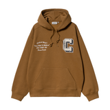 Carhartt WIP Brown Ducks Hooded - Hamilton Brown