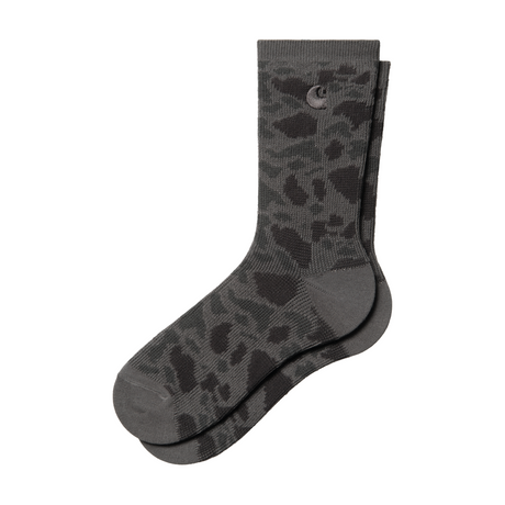 Carhartt WIP Camo Socks - Camo Duck Jacquard, Grey