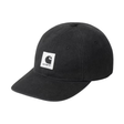 Carhartt WIP Canvas Cap - Black (stone washed)