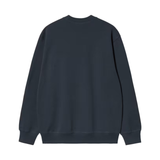 Carhartt WIP Carhartt Sweatshirt - Deep Night / Gentle Green