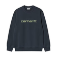Carhartt WIP Carhartt Sweatshirt - Deep Night / Gentle Green