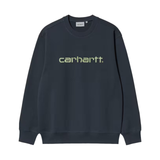 Carhartt WIP Carhartt Sweatshirt - Deep Night / Gentle Green