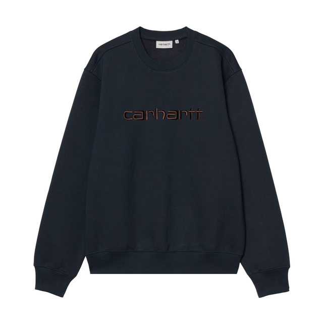 Carhartt WIP Carhartt Sweatshirt - Deep Night / Palisander
