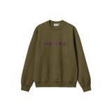 Carhartt WIP Carhartt Sweatshirt - Highland / Cassis