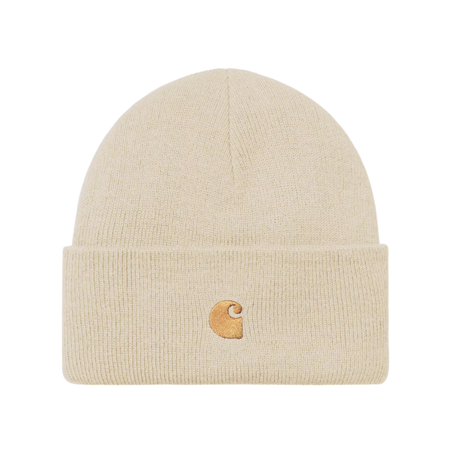 Carhartt WIP Chase Beanie - Cinnerus / Gold