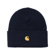 Carhartt WIP Chase Beanie - Dark Navy