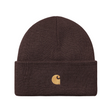 Carhartt WIP Chase Beanie - Palisander / Gold