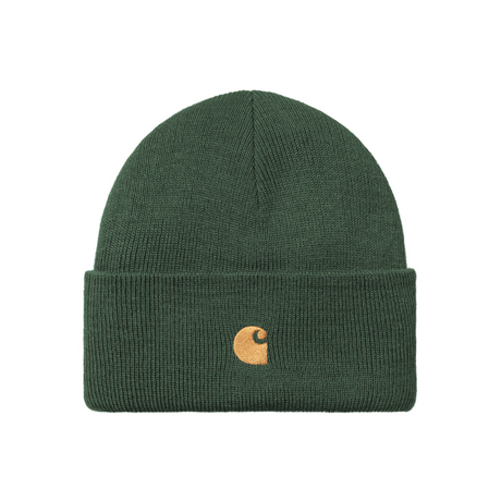 Carhartt WIP Chase Beanie - Sycamore Green / Gold